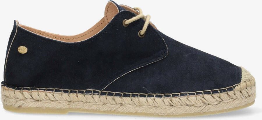 Fred de la Bretoniere Espadrille Mili Luna Donker Blauw