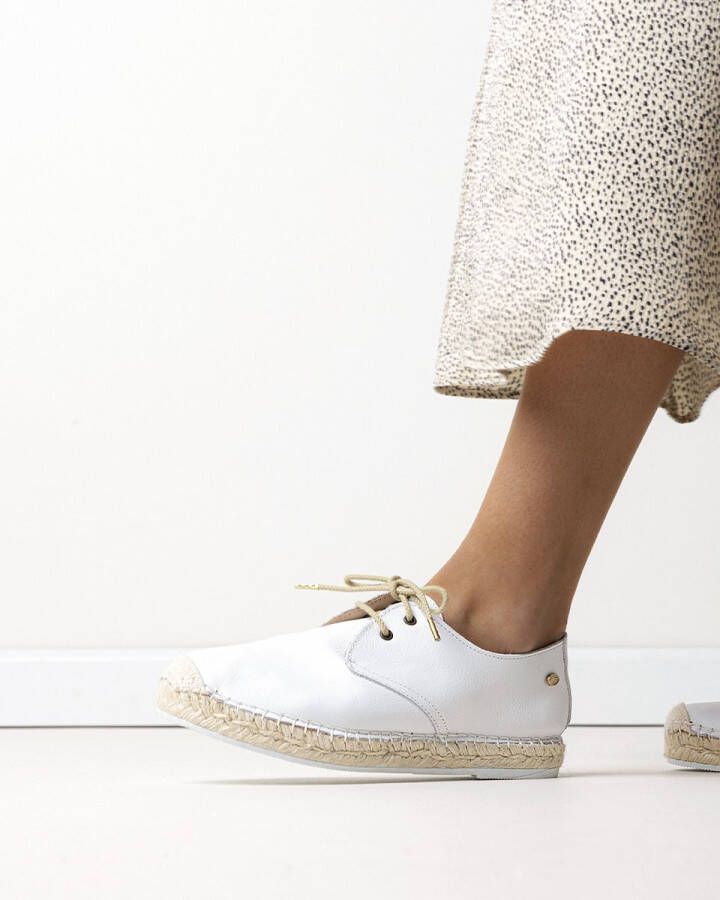 Fred de la Bretoniere Espadrille Mili Luna Offwhite