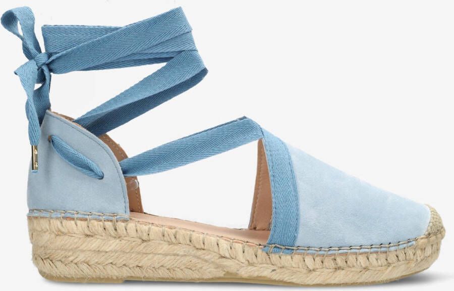 Fred de la Bretoniere Espadrille Romi Luz Baby Blauw