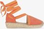 FRED DE LA BRETONIERE Espadrilles Dames Romi Luz Maat: 41 Materiaal: Suède Kleur: Roze - Thumbnail 2