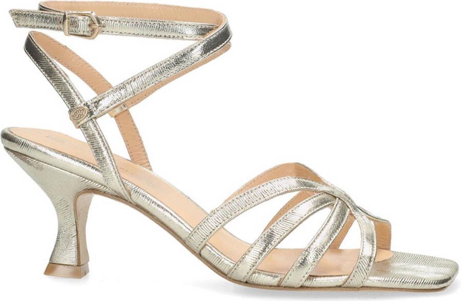 Fred de la Bretoniere Heeled Sandalen Iza Cary Light Gold