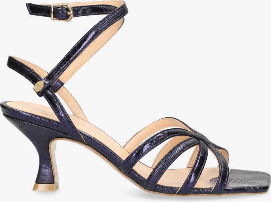 Fred de la Bretoniere Heeled Sandalen Iza Cary Night Blauw