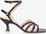 Fred de la Bretoniere Blauwe Leren Sandalen Iza Cary Blue Dames - Thumbnail 2