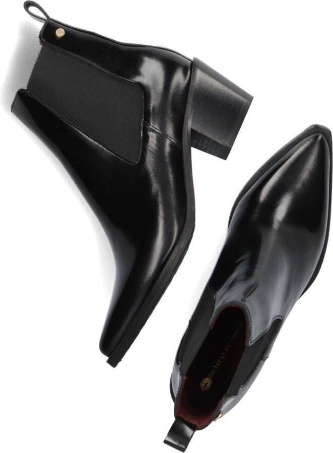 Fred de la Bretoniere Jolie Chelsea boots Enkellaarsjes Dames Zwart