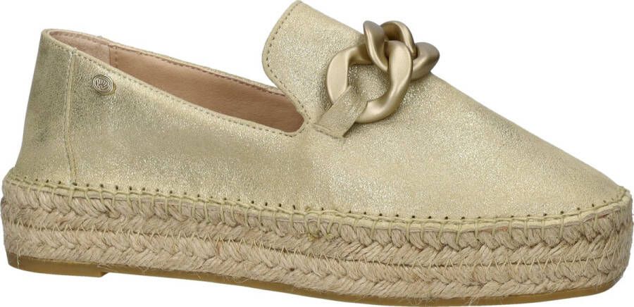 Fred de la Bretoniere June Li dames loafer Goud