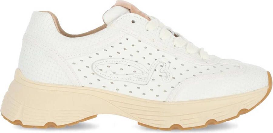 FRED DE LA BRETONIERE Lage Sneakers Dames Mariola Raffi Maat: 37 Materiaal: Leer Kleur: Wit