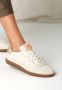 FRED DE LA BRETONIERE Lage Sneakers Dames Pearl Sign Maat: 38 Materiaal: Leer Kleur: Beige - Thumbnail 1