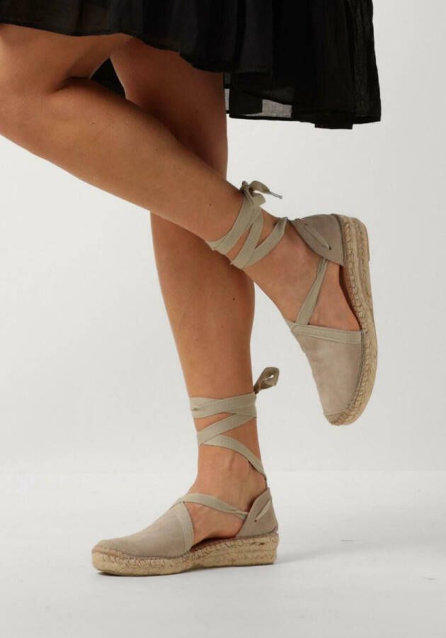 Fred de la Bretoniere Romi Luz Espadrilles Dames Taupe