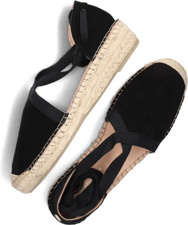 Fred de la Bretoniere Romi Luz Espadrilles Dames Zwart