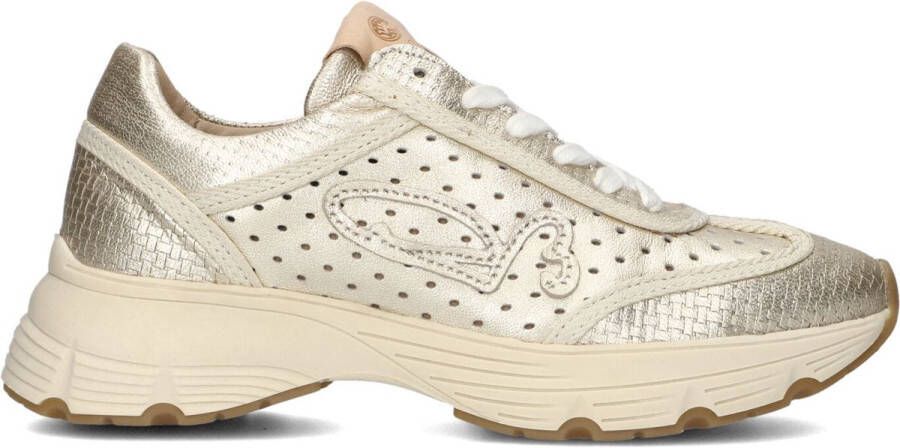 FRED DE LA BRETONIERE Lage Sneakers Dames Mariola Raffi Maat: 39 Materiaal: Leer Kleur: Goud