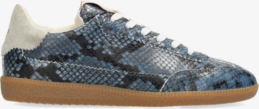 Fred de la bretoniere Sneaker Pearl Lux Snake Blauw