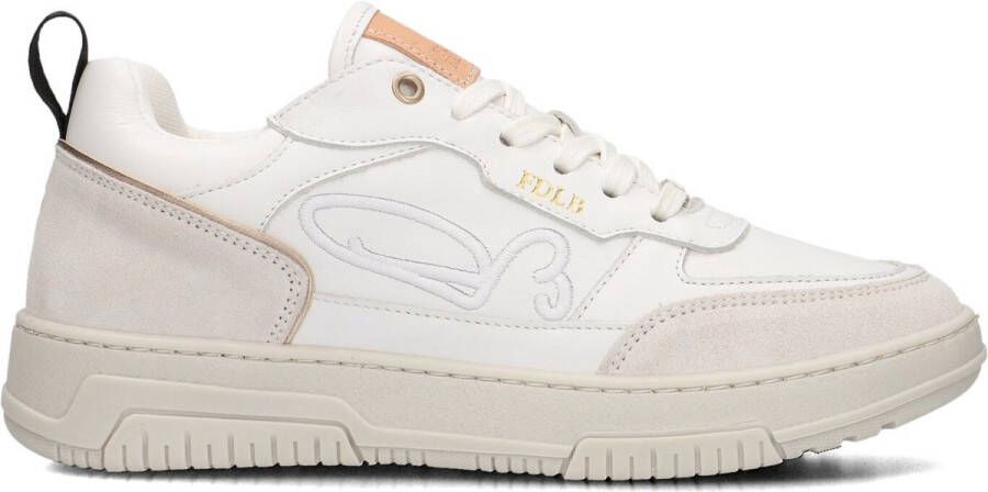 FRED DE LA BRETONIERE Lage Sneakers Dames Yara Leo Maat: 36 Materiaal: Leer Kleur: Wit