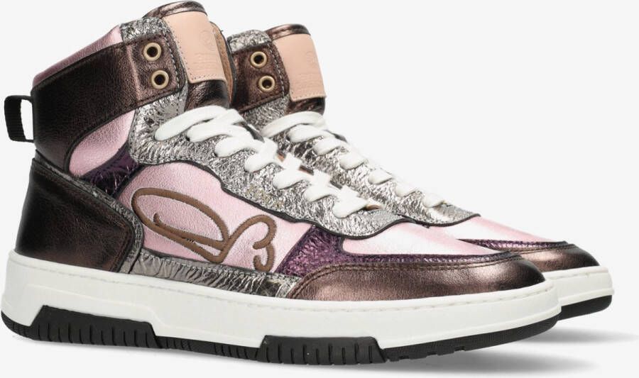 Fred de la Bretoniere Sneaker Yara Metallic Roze