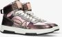 FRED DE LA BRETONIERE Hoge Sneakers Dames Yara High Maat: 38 Materiaal: Leer Kleur: Roze - Thumbnail 2