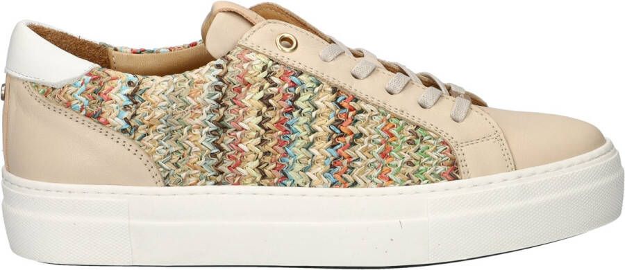 Fred de la Bretoniere Storm Luca dames sneaker Beige multi