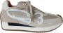 FRED DE LA BRETONIERE Lage Sneakers Dames Yentl Sign Maat: 40 Materiaal: Textiel Kleur: Beige - Thumbnail 1