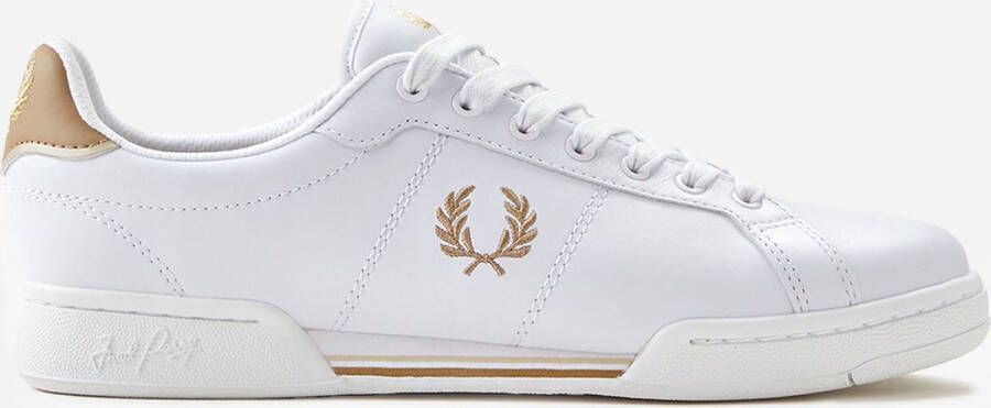 Fred Perry Klassieke leren sneakers White Heren