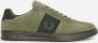 Fred Perry Suede laurel wreath green limestone - Thumbnail 1