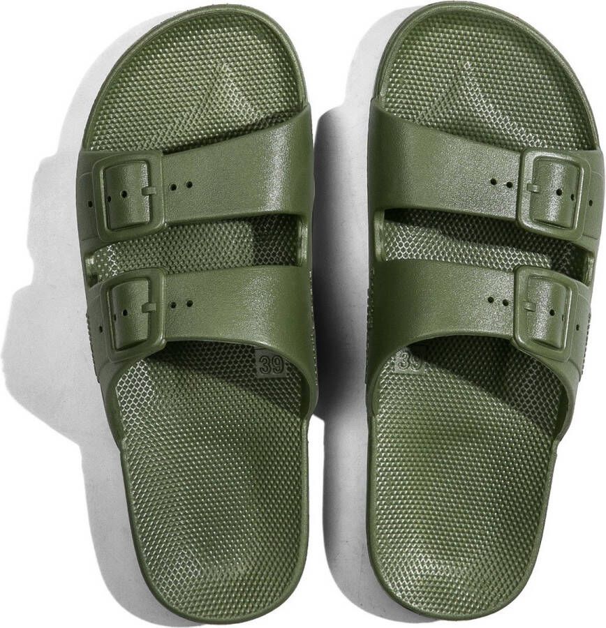 Freedom Moses Slippers Cactus Groen Unisex