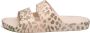 Freedom Moses Slippers Felina 2 Stone Leopard Beige - Thumbnail 5