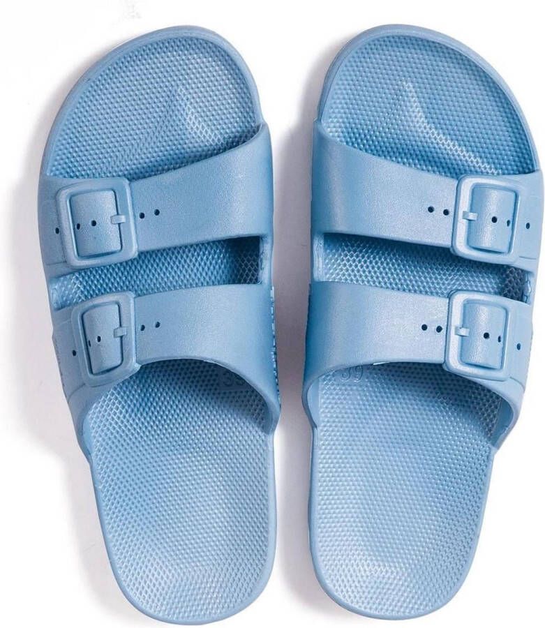 Freedom Moses Basic Lagoon Licht Blauwe Slipper