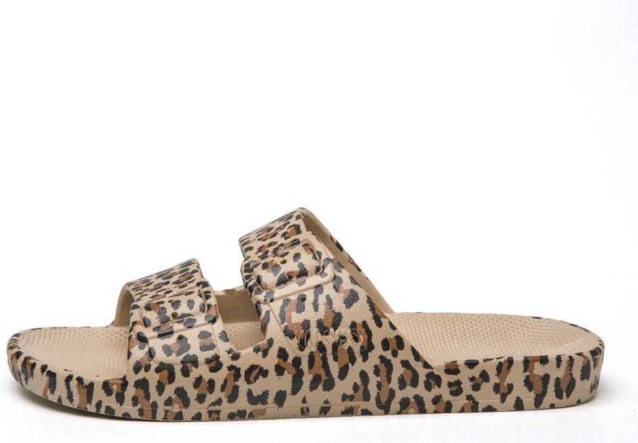 Freedom Moses SLIPPERS WILDCAT SANDS Meisje slippers flipflops badslipper Beige 30 31 (630282989917)