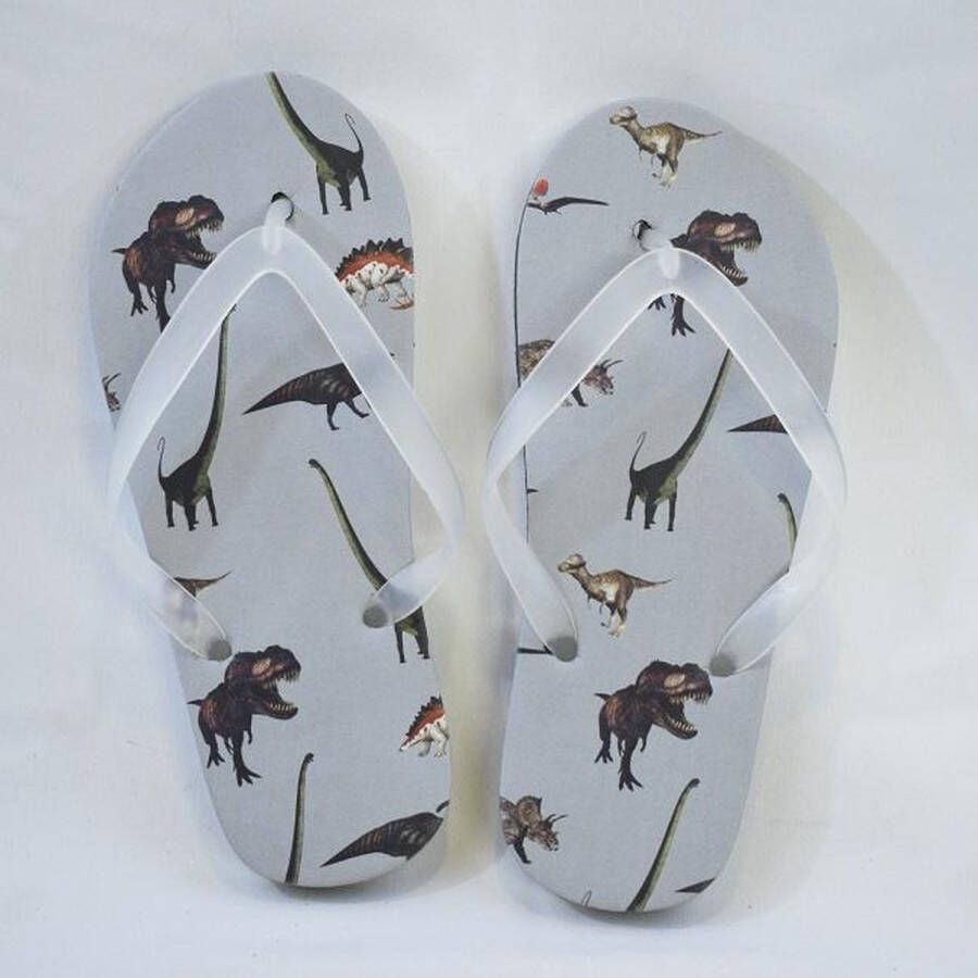 Freek Vonk teenslippers badslippers kinderen Dinosaurus - Foto 1