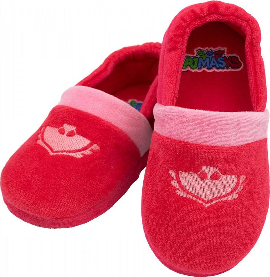 Funidelia PJ Masks Owlette Pantoffels voor meisjes 26 28 Rood