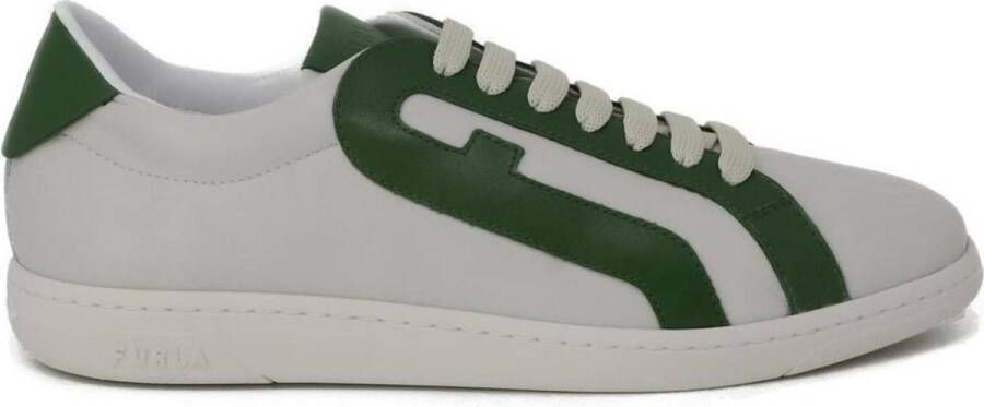 Furla Groene Vetersneakers Lente Zomer Vrouwen Green Dames