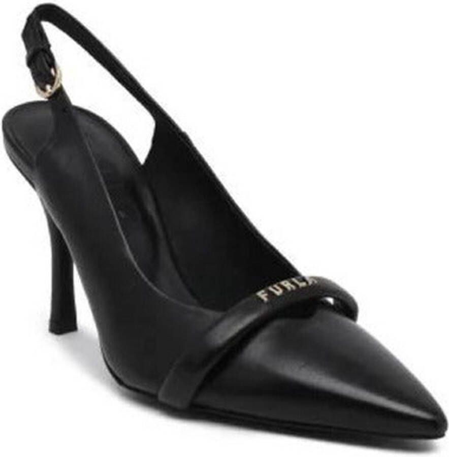 Furla Core Slingback Hakken Lente Zomer Collectie Black Dames