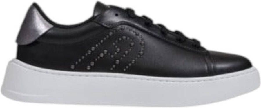 Furla Zwarte Leren Sneaker Dames Collectie Black Dames