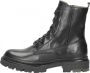 G-Star G Star Raw Kafey Hgh Lace Lea Veterboots Laarzen Met Veters Dames Zwart - Thumbnail 3