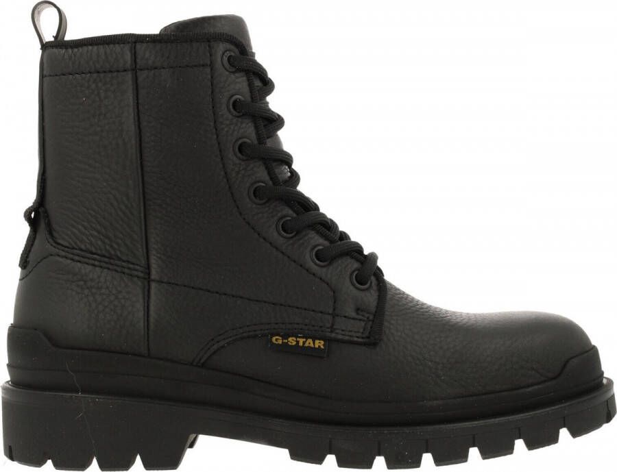 G-Star Stijlvolle en Comfortabele Leren Enkellaars Black Dames