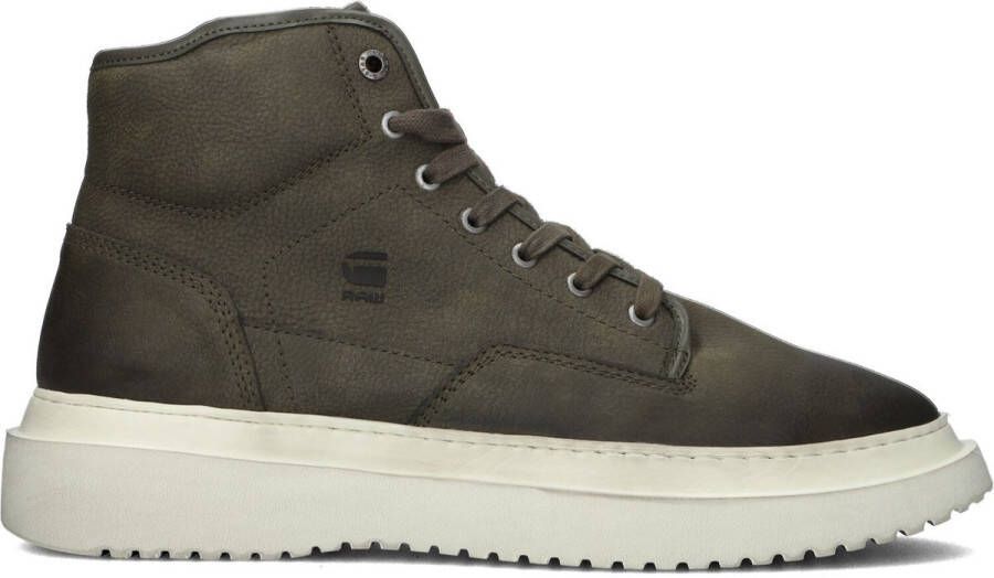 G-Star G Star Raw Dexter Mid Nub M Hoge sneakers Heren Groen