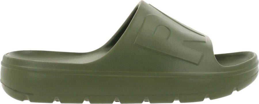 G-Star Lichtgewicht D-Staq Slipper met 3D RAW Design Green Heren