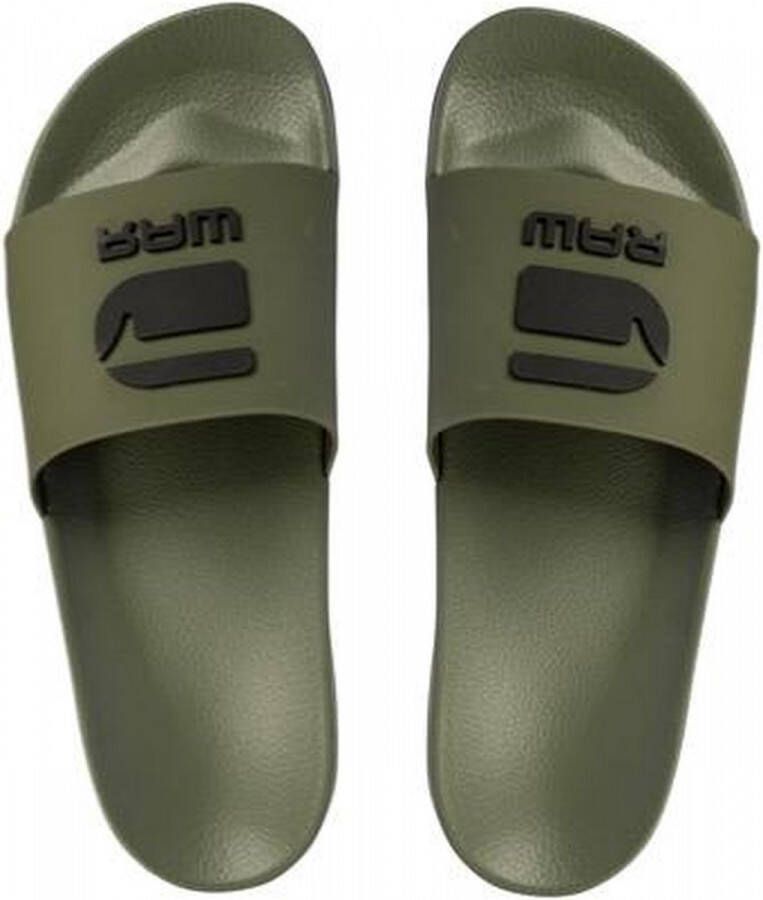 G-Star G Star Raw Flip Flop Slide Men Male Olive Black Slippers