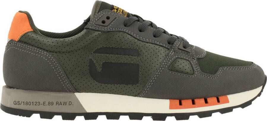 G-Star G Star Raw Sneaker Male Olive Orange Sneakers