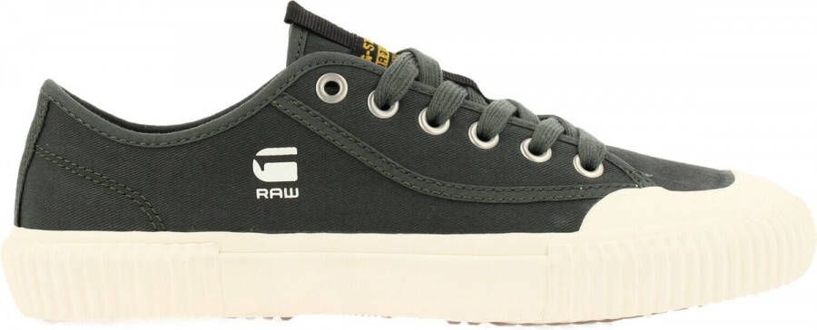 G-Star Moderne Canvas Sneaker met Reliëfstructuur Green Dames