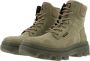 G-Star Raw Noxer Hgh Nub M Veterboots Laarzen Met Veters Heren Groen - Thumbnail 9