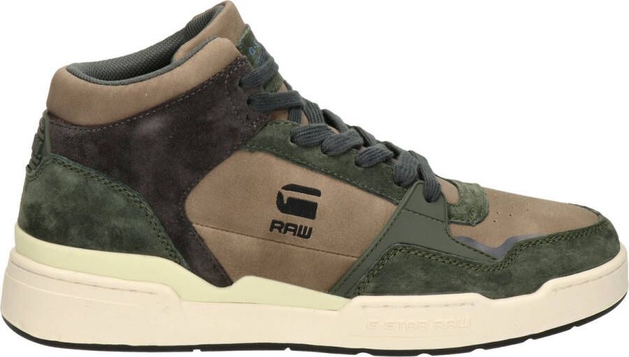 G-Star RAW Attacc Mid heren sneaker Groen multi