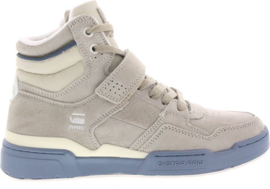 G-Star RAW Dames Sneakers Attacc Mid Nub Beige