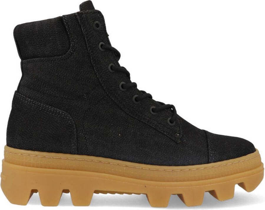 G-Star Noxer High Militair-geïnspireerde Enkellaarzen Black Dames