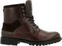 G-Star RAW G-Star Patton VI MID LEA M Veterschoenen Hoog donkerbruin - Thumbnail 1