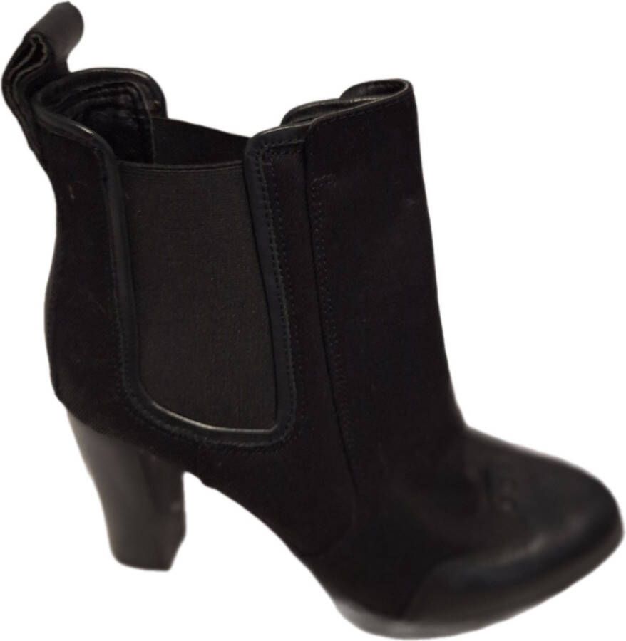 G-Star RAW GSTAR RAW-SHONA-ENKELBOOTS- HEEL-BLACK LEER