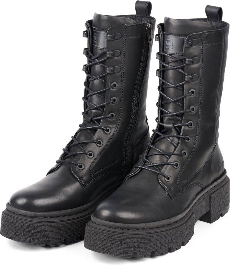 G-Star RAW Kafey Lace Up dames veterboot Zwart