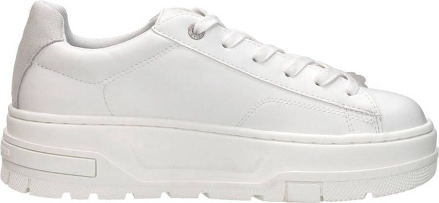 G-Star Modieuze PU Leren Sneaker met Rubberen Plateauzool White Dames - Foto 2