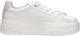 G-Star Modieuze PU Leren Sneaker met Rubberen Plateauzool White Dames - Thumbnail 2