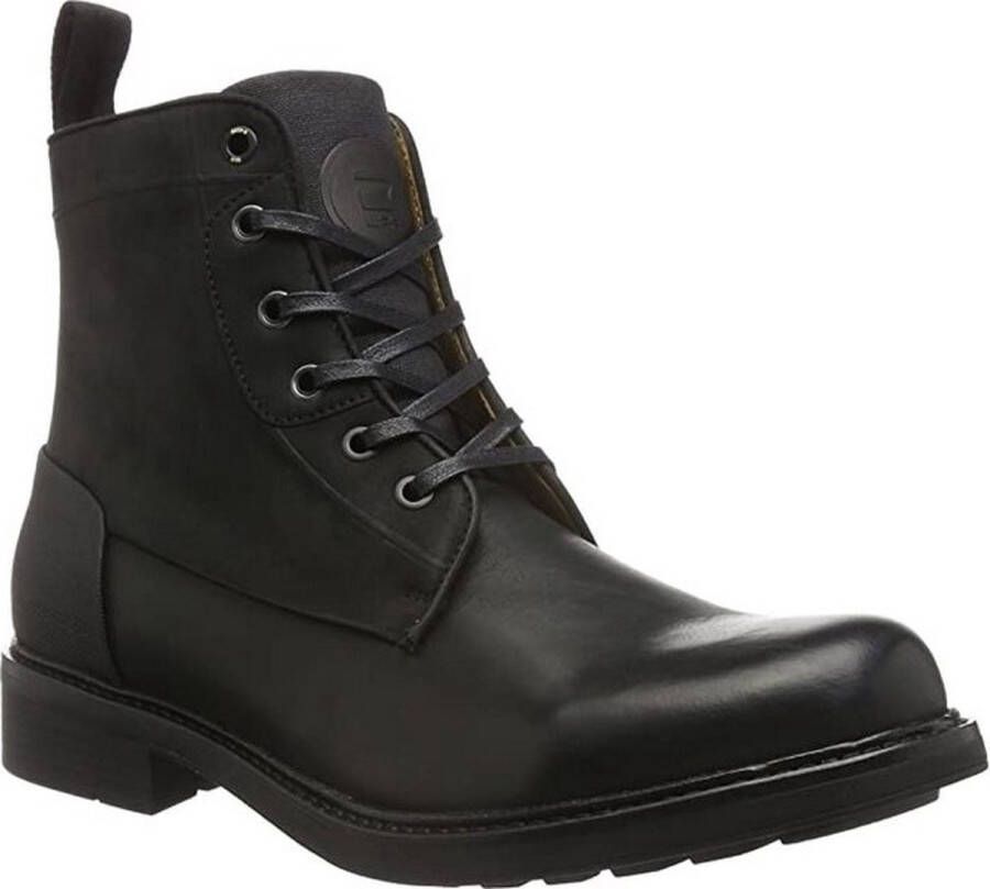 G-Star RAW Mens Veterboot Myrow Leather D02825-098-990 Black 45 - Foto 1