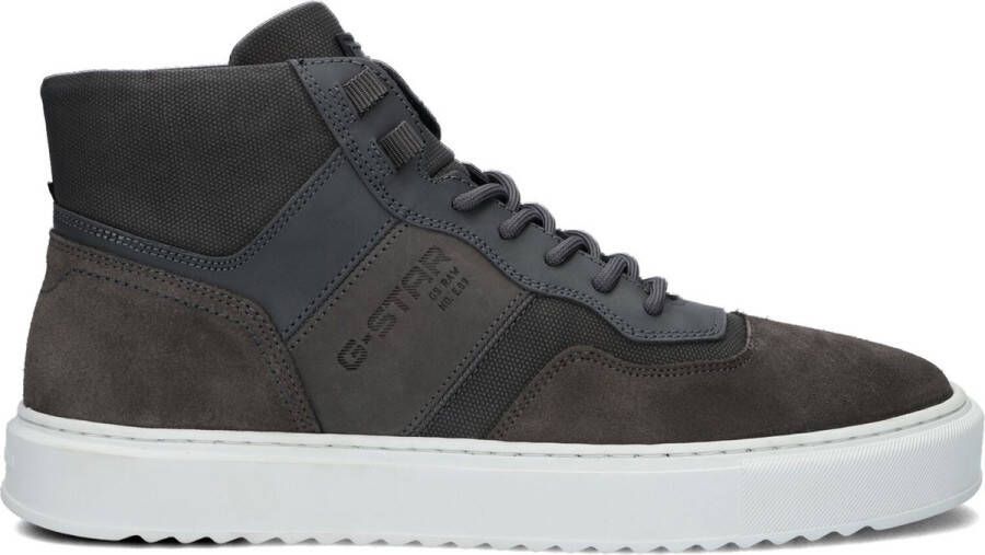 G-Star RAW Rocup Ii Mid Lea M Hoge sneakers Leren Sneaker Heren Grij