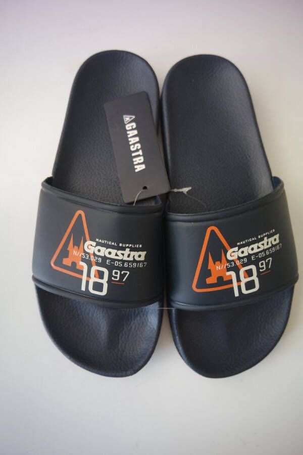 Gaastra badslippers navy orange